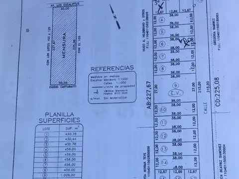 Venta terreno. Costa de Desvio Arijon.