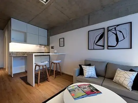 Departamento 2 ambientes con 1 baño