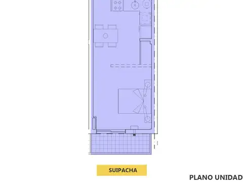 Departamento en Venta de Monoambiente