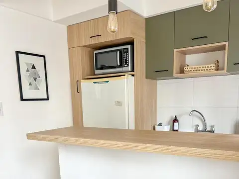 Departamento Monoambiente con 1 baño
