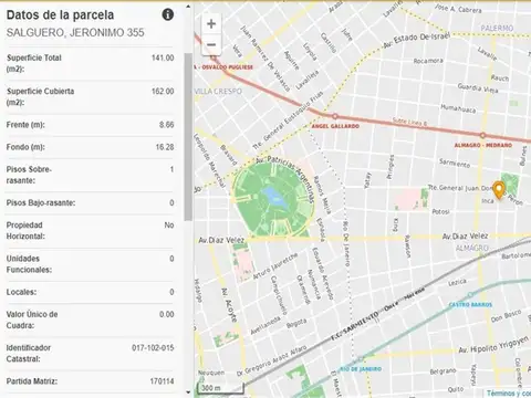 Terreno en Venta de 141,0 m2