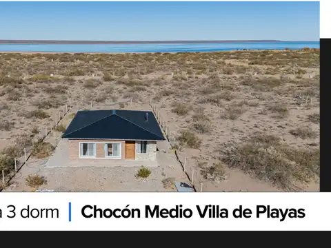 Venta casa 3 dormitorios chocon medio, neuquen