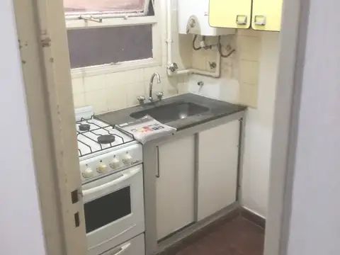 Departamento 2 ambientes con 1 baño