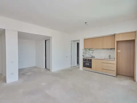 Departamento 2 ambientes con 2 baños