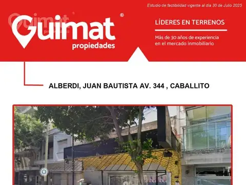 ALBERDI, JUAN BAUTISTA AV.  al 300