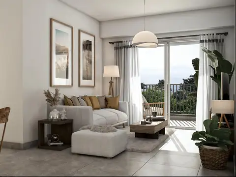 Departamento Monoambiente con 1 baño
