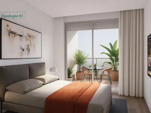 Departamento en Venta de 1 dormitorio