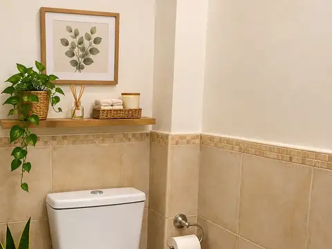 Casa 4 ambientes con 2 baños