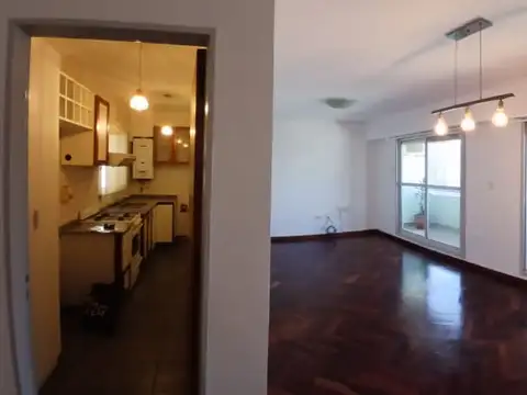 Espectacular departamento de 1 dormitorio, muy luminoso y aireado.