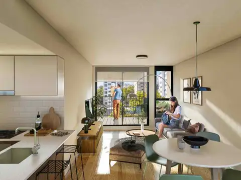Departamento en Venta de 1 dormitorio