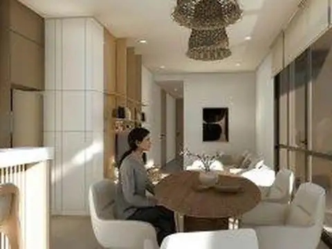 Departamento 2 ambientes con 1 baño