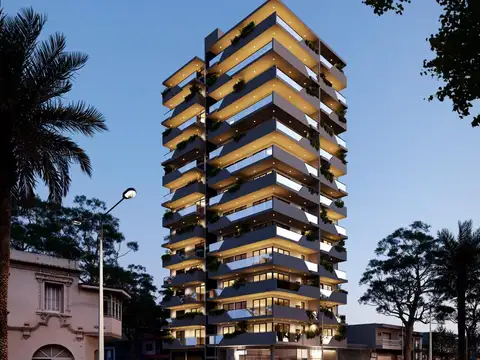 VENTA - Departamento en construcción de 2 dormitorios con balcón. Calidad Terraz - Cura, Rosario.