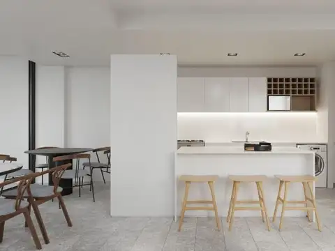 VENTA - Departamento en construcción de 2 dormitorios con balcón. Calidad Terraz - Cura, Rosario.