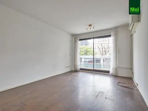 Monoambiente con balcón, venta con renta