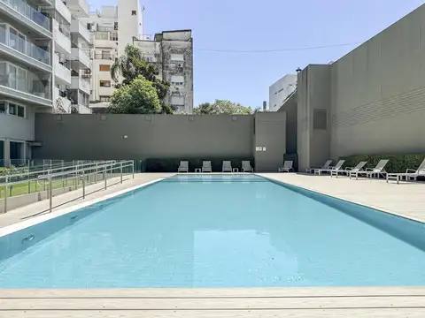 Departamento de 4 ambientes en edificio de categoría con Amenities