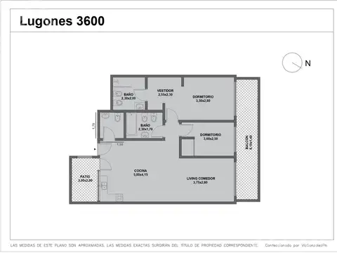 Lugones  al 3600