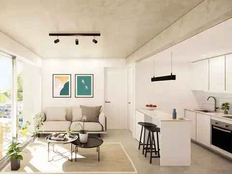 Departamento Monoambiente con 1 baño