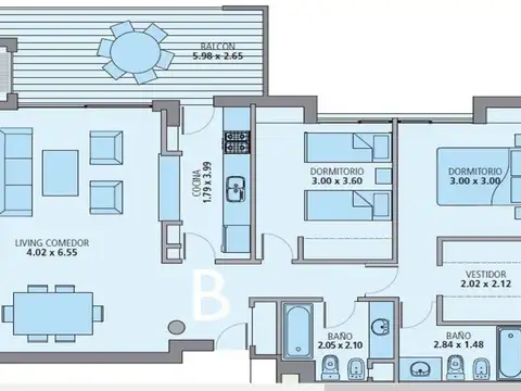 Departamento en Alquiler 25 años