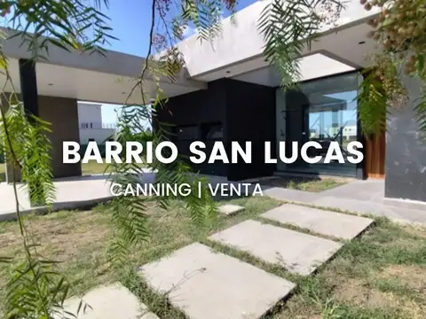 CASA EN VENTA A ESTRENAR EN BARRIO SAN LUCAS, CANNING.