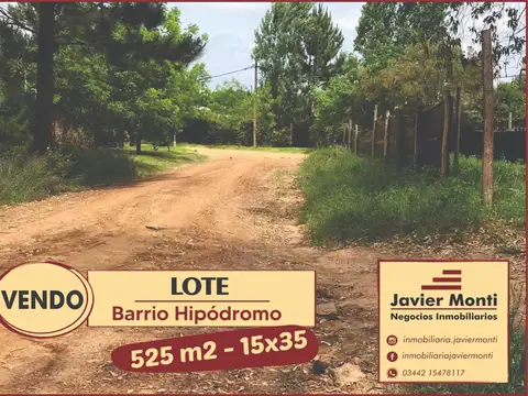 Vendo Lote de 525 m2 en Barrio Club Universitario
