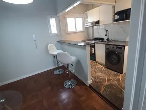 Departamento Monoambiente con 2 baños