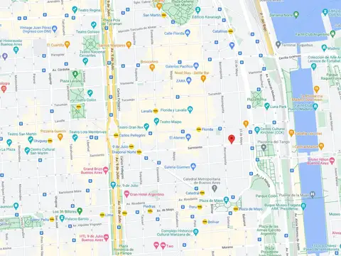 Sarmiento e/ Reconquista y 25 de Mayo