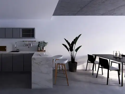 Departamento 2 ambientes con 1 baño