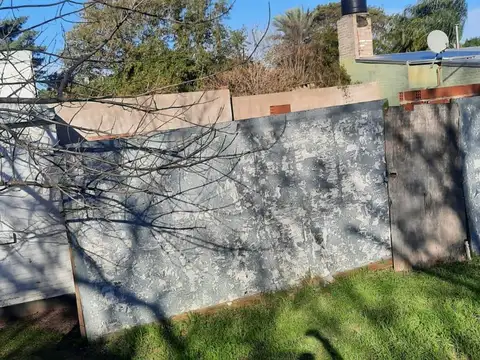 Terreno en Sauce Viejo con cimientos para construir