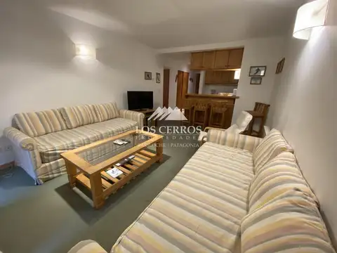 Departamento 2 ambientes con 2 baños