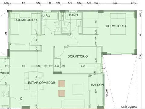 Av. Gaona al 1973 - 4° C