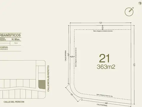 Terreno en Venta en Barrio Parque Leloir, USD 120.000