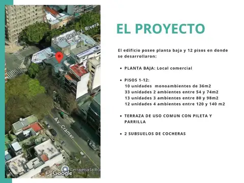 Departamento en Venta de 2 ambientes