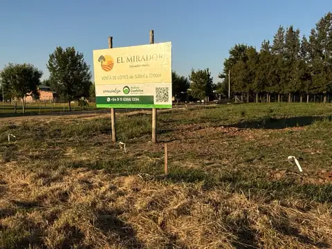 Loteo en el campo en el apacible y encantador pueblito de Salvador María, Segunda Circunvalación y calle 13