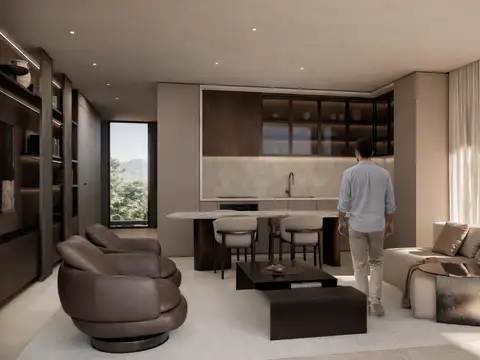 Departamento 3 ambientes con 2 baños