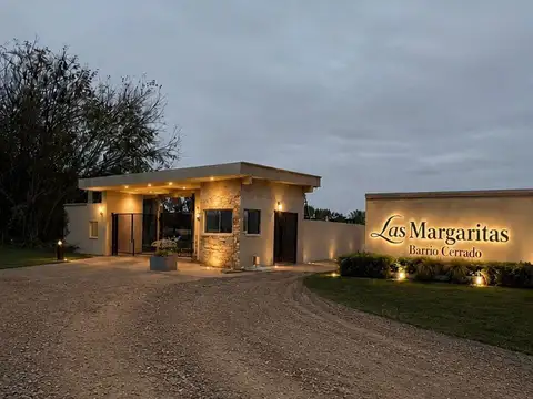 Lotes de 800m2 en Barrio Cerrado Las Margaritas (Financiación)