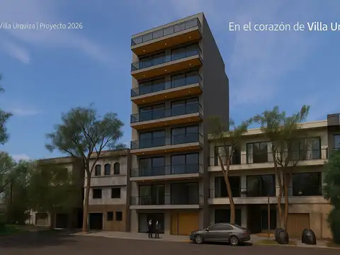 Dpto 1 amb en VENTA en Villa Urquiza con balcón