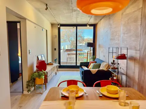 Departamento 2 ambientes con 1 baño