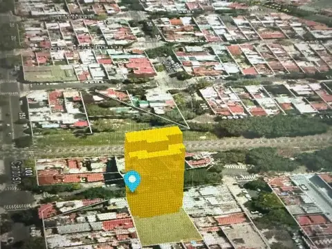 TERRENO EN FLORESTA DOBLE FRENTE DE 900m2