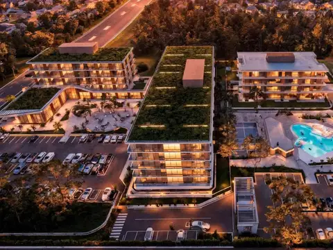 Vende 2 ambientes con jardín propio en Nu Canning financiado de pozo