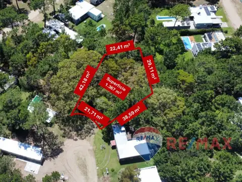 Terreno en Venta de 1367,0 m2