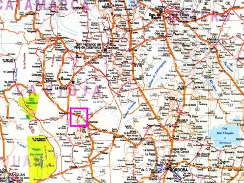Campo en Venta en Punta de los Llanos, General Ángel Vicente Peñaloza