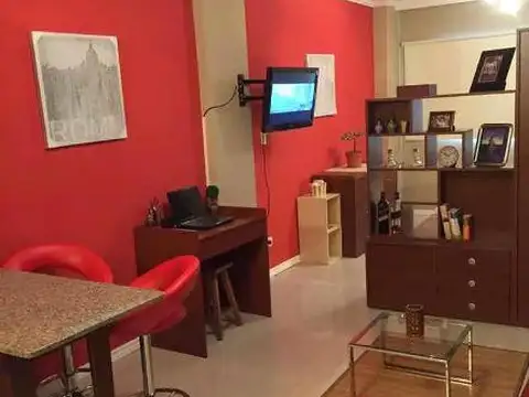 Departamento 1 ambiente dividido en alquiler temporario Centro