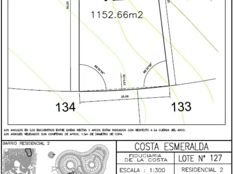 Terreno en Costa Esmeralda - Barrio Residencial