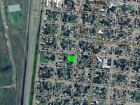 Terreno en Venta 42  mts Fondo