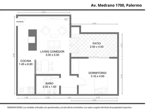 Departamento en Venta 48 años