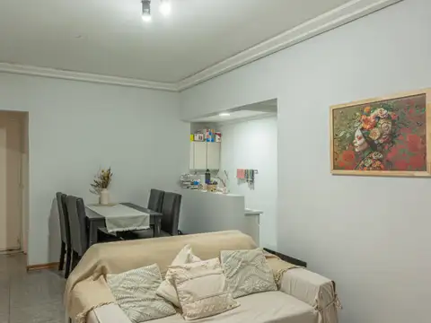 Departamento 2 ambientes con 1 baño