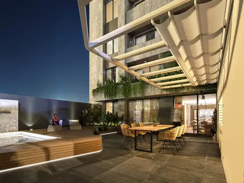 Departamento 2 Dormitorios con Patio Pileta y Parrillero Entre RIos 400