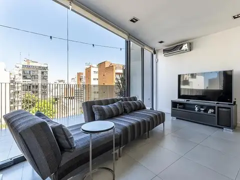 Departamento 2 ambientes con 2 baños