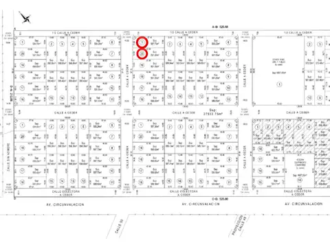 Dos terrenos en Barrio del Remanso