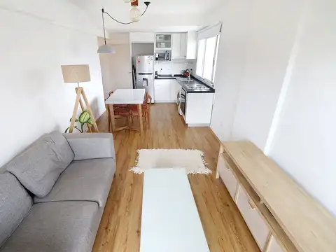 Departamento 2 ambientes con 1 baño